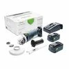 Festool 18V Cordless AGC 18-115 Grinder Plus 4-1/2" (5.2Ah) Kit 576823 -FallTech Shop 22011 vzaqwc2to4sy6mrq