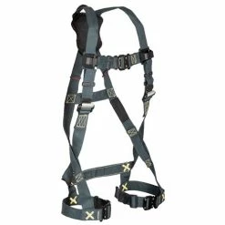 FallTech FT-Weld Kevlar Back & Hip D-Rings Full Body Harness Quick Connect Legs 70403D
