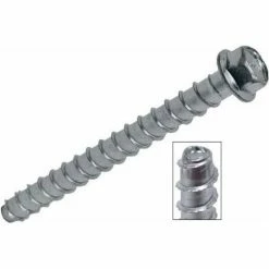 Simpson Strong-Tie Titen HD Self-Threading Screw Anchors 1/2 X 14" (5 Pack) THD501400H