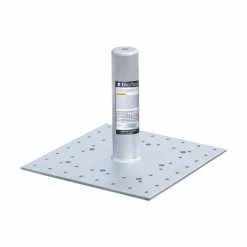 FallTech 12" Threaded Post Anchor Connector For Wood, Concrete & Steel 78012WCSTH