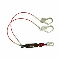 FallTech 6' Leading Edge Lanyard Y-Leg With D-ring For SRD Attachment 8354LEY3D