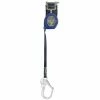FallTech 8' EdgeCore FT-X Class 2 LE SRL, Single-leg With Steel Rebar Hook 84108SP3 -FallTech Shop ft84108sp3