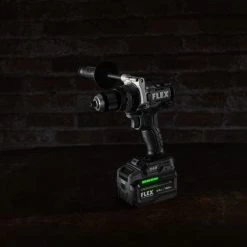 Flex Power Tools FLEX 24V 1/2" Hammer Drill And Impact Driver Combo Kit (3.5Ah/6.0Ah Stacked) FXM202-2G 12 Flex Power Tools FLEX 24V 1/2" Hammer Drill And Impact Driver Combo Kit (3.5Ah/6.0Ah Stacked) FXM202-2G -FallTech Shop fx1271t 1h flex 1 2in 2 speed hammer drill driver turbo 22 0201 action hero 1