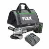 Flex Power Tools Flex 24V 5" Variable Speed Angle Grinder Paddle Switch Kit (5.0Ah) FX3171A-1C 1 Flex Power Tools Flex 24V 5" Variable Speed Angle Grinder Paddle Switch Kit (5.0Ah) FX3171A-1C -FallTech Shop fx3171a 1c xfljtsivou81hmhp