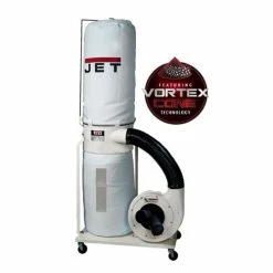 JET Tools Jet DC-1200VX-BK3 Dust Collector; 2HP 3PH 230/460V; 30-Micron Bag Filter Kit 710703K