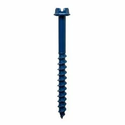 Simpson Strong-Tie Titen Turbo 1/4 X 3-1/4 Hex 100pc Concrete And Masonry Screw Anchor TNT25314H